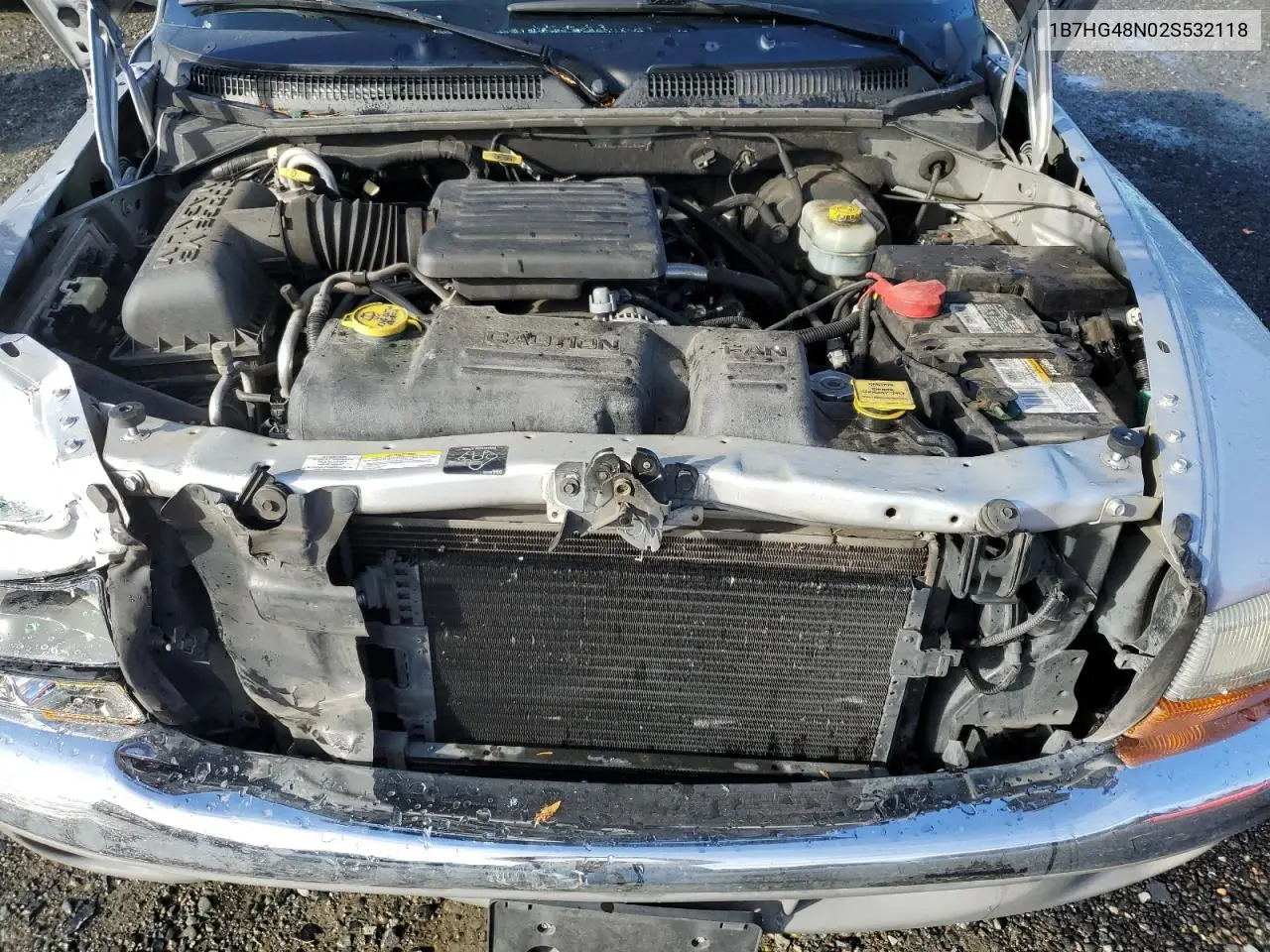 1B7HG48N02S532118 2002 Dodge Dakota Quad Slt