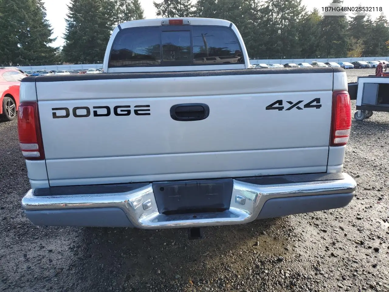 1B7HG48N02S532118 2002 Dodge Dakota Quad Slt