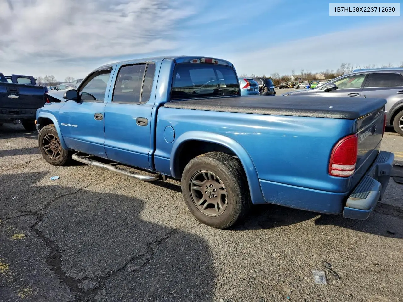 1B7HL38X22S712630 2002 Dodge Dakota Quad Sport