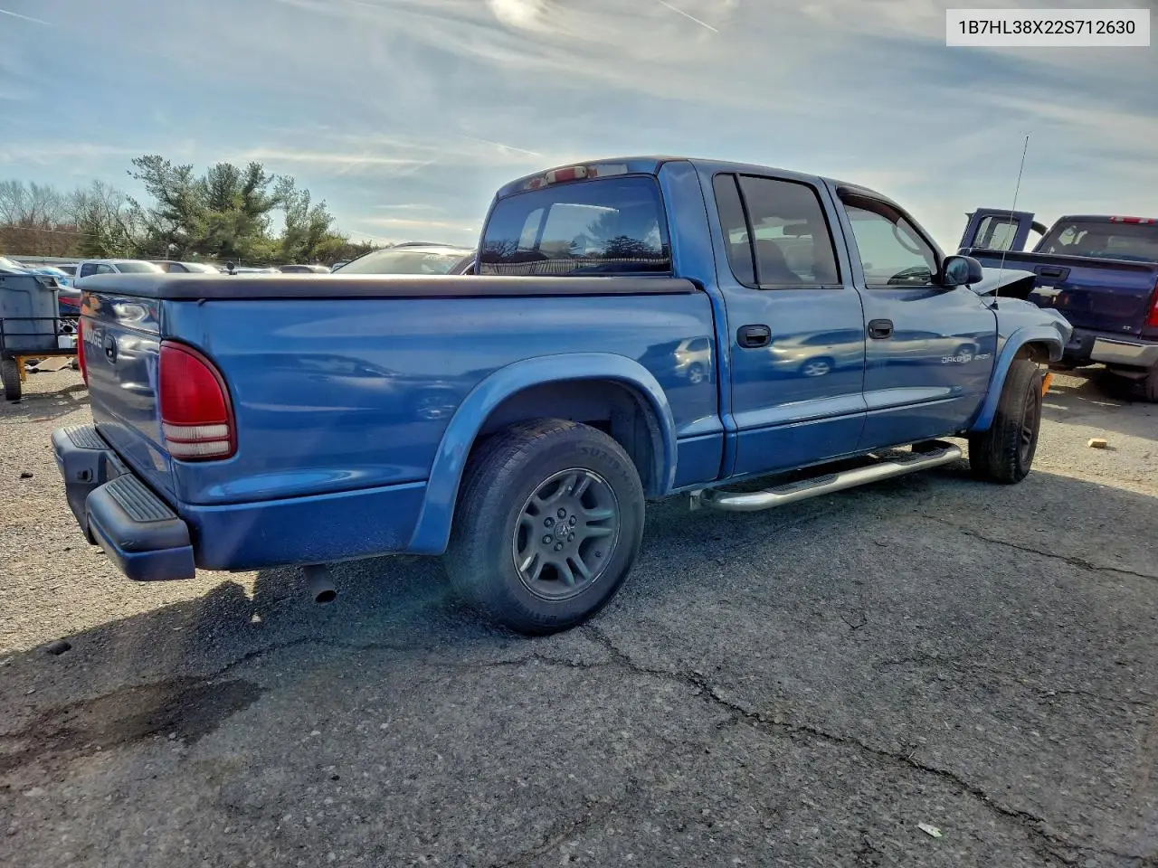 1B7HL38X22S712630 2002 Dodge Dakota Quad Sport