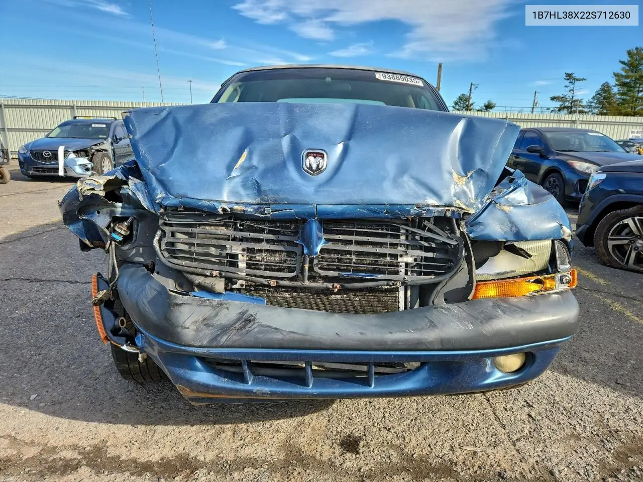 1B7HL38X22S712630 2002 Dodge Dakota Quad Sport