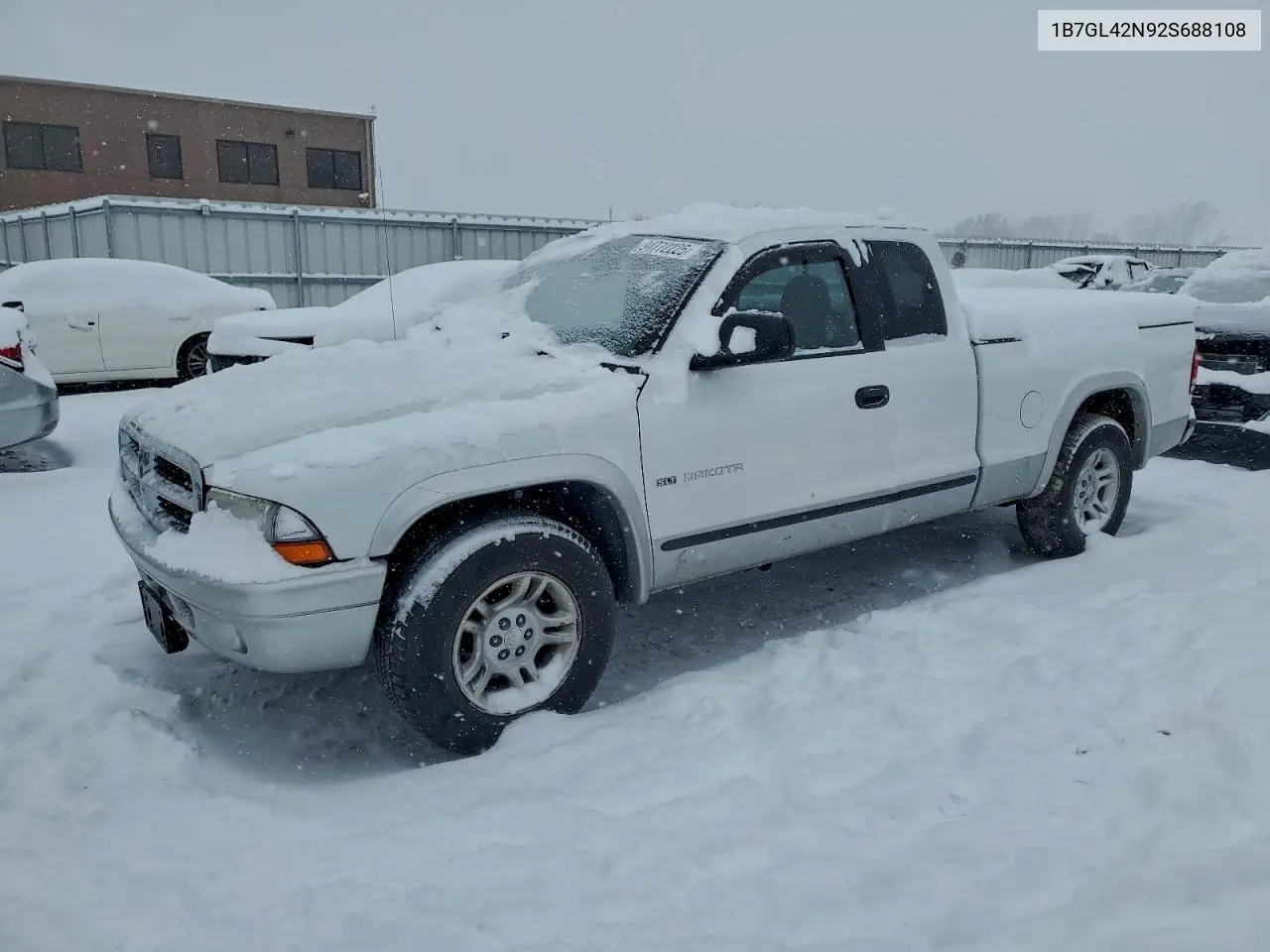 1B7GL42N92S688108 2002 Dodge Dakota Slt