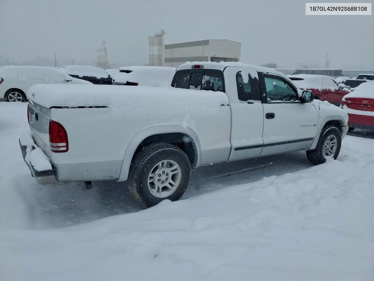 1B7GL42N92S688108 2002 Dodge Dakota Slt