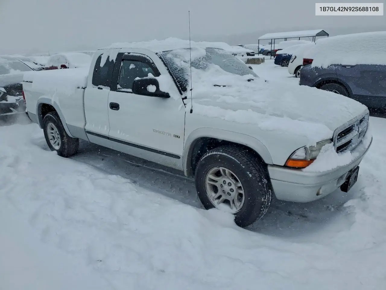 1B7GL42N92S688108 2002 Dodge Dakota Slt