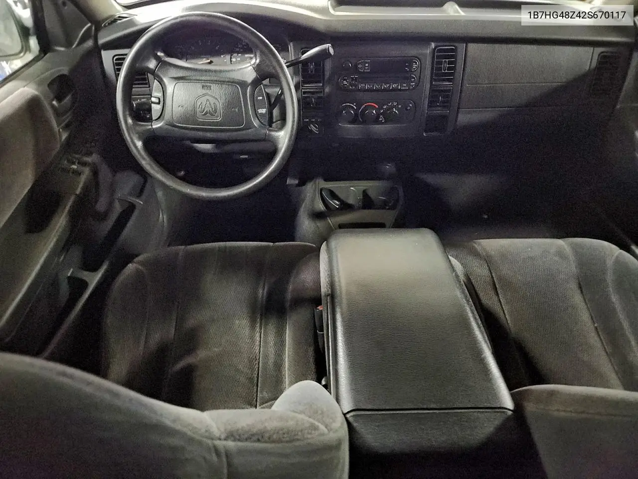 1B7HG48Z42S670117 2002 Dodge Dakota Quad Slt