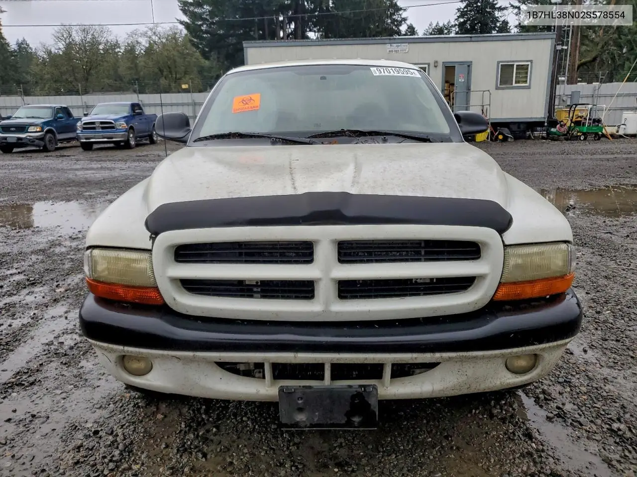 1B7HL38N02S578554 2002 Dodge Dakota Quad Sport