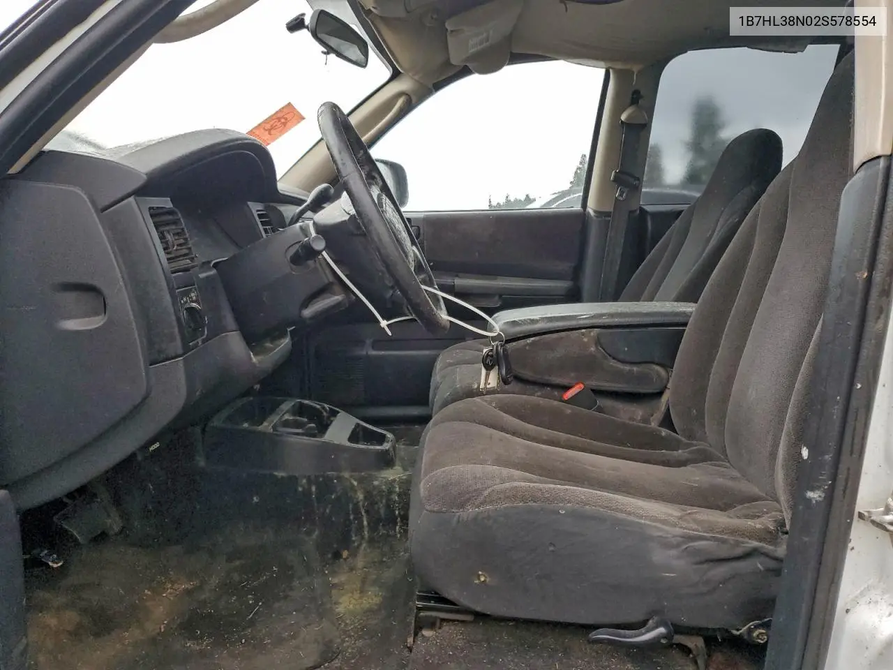 1B7HL38N02S578554 2002 Dodge Dakota Quad Sport
