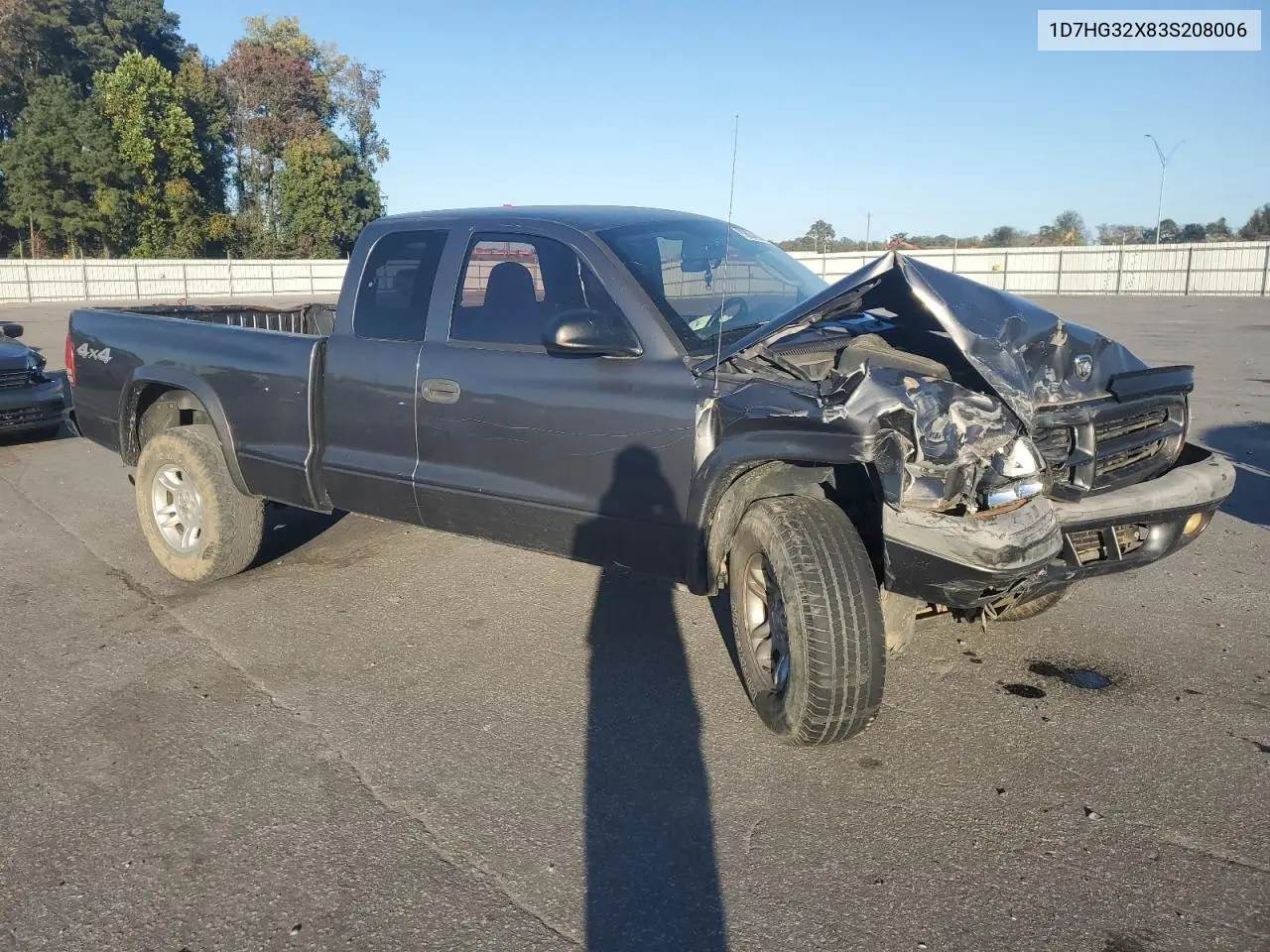 1D7HG32X83S208006 2003 Dodge Dakota Sport