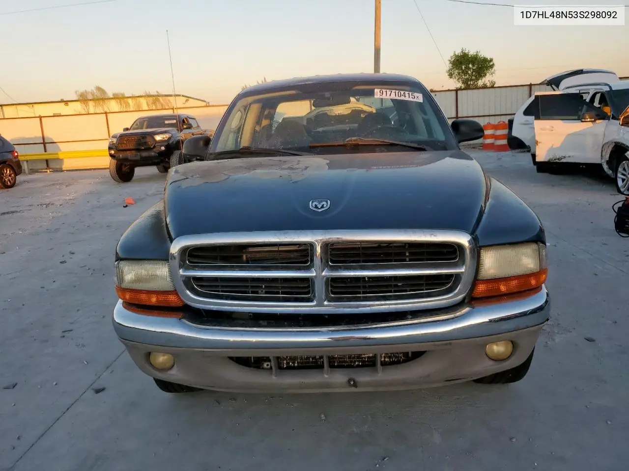 1D7HL48N53S298092 2003 Dodge Dakota Quad Slt