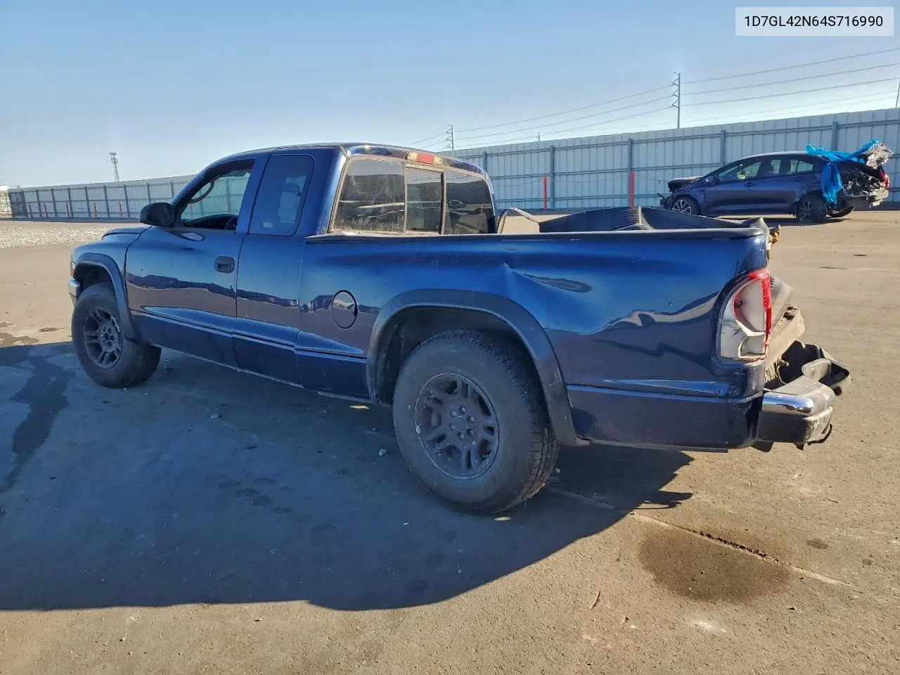 1D7GL42N64S716990 2004 Dodge Dakota