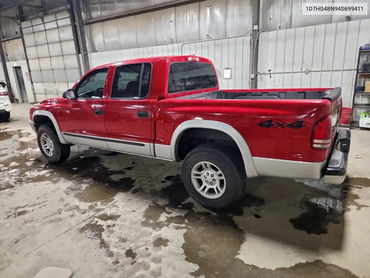 1D7HG48N94S699411 2004 Dodge Dakota Quad Slt