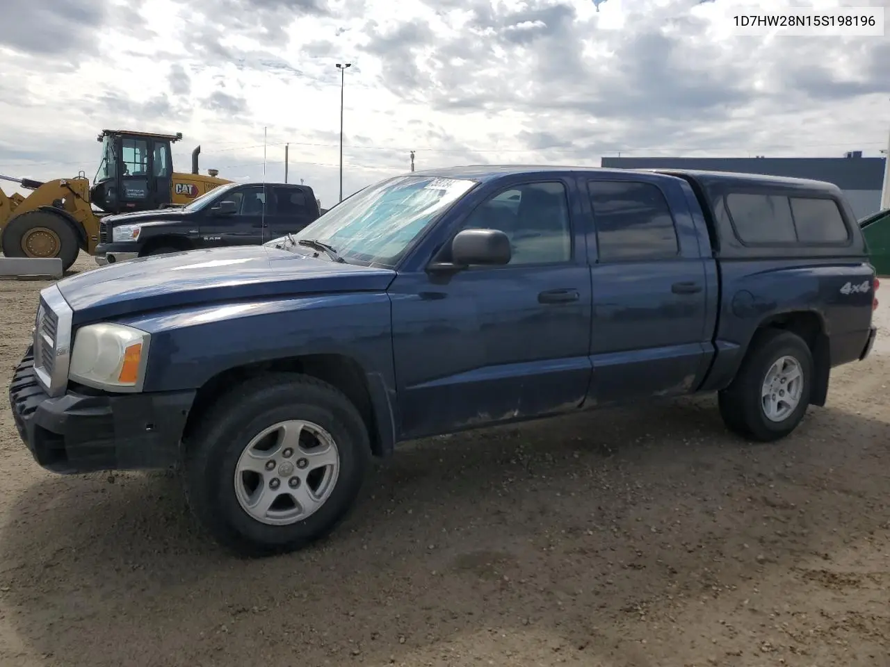 2005 Dodge Dakota Quad VIN: 1D7HW28N15S198196 Lot: 58234305