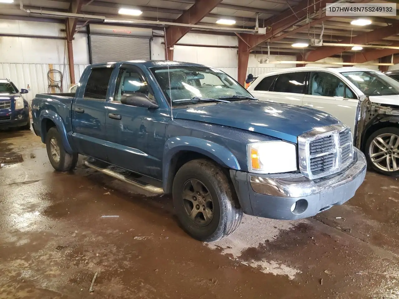 1D7HW48N75S249132 2005 Dodge Dakota Quad Slt