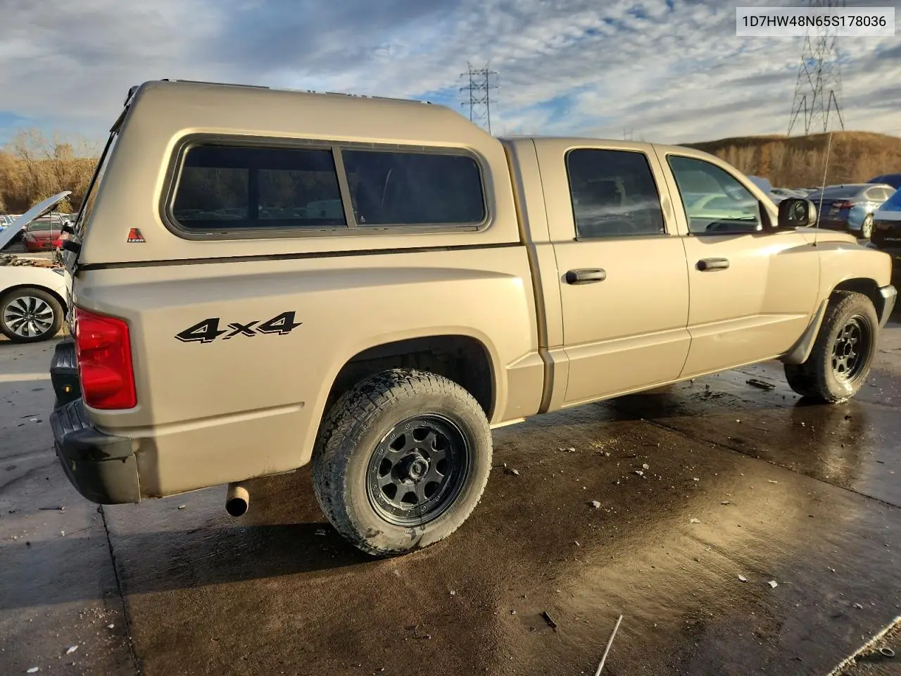 1D7HW48N65S178036 2005 Dodge Dakota Quad Slt