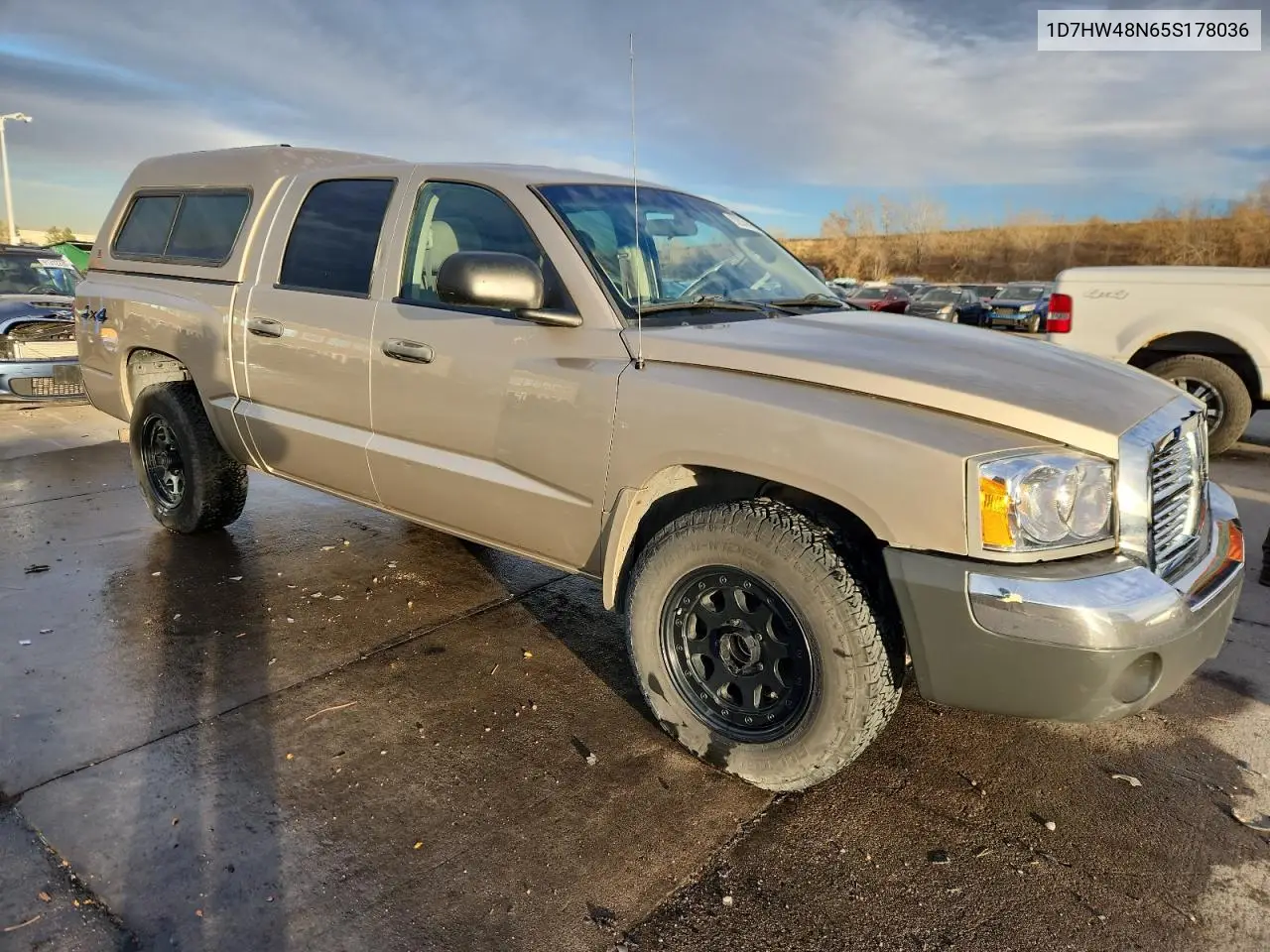 1D7HW48N65S178036 2005 Dodge Dakota Quad Slt