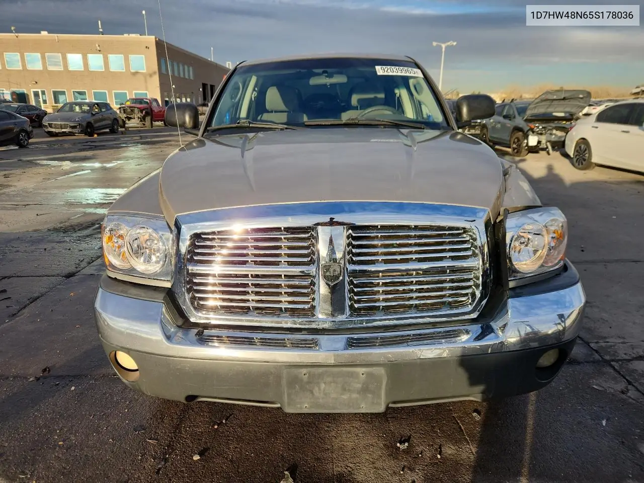 1D7HW48N65S178036 2005 Dodge Dakota Quad Slt
