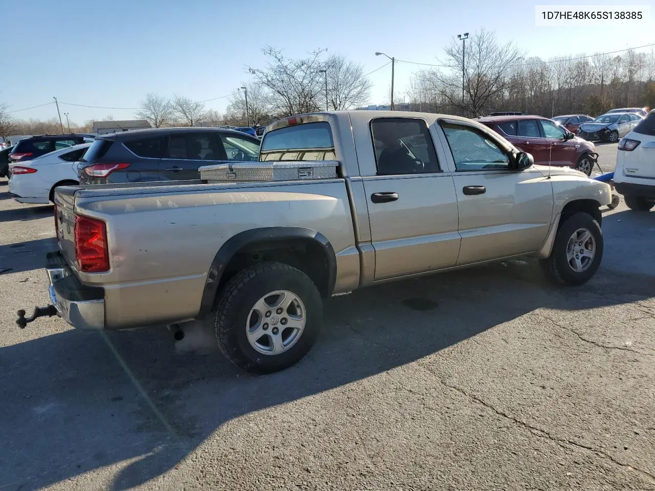 1D7HE48K65S138385 2005 Dodge Dakota Quad Slt