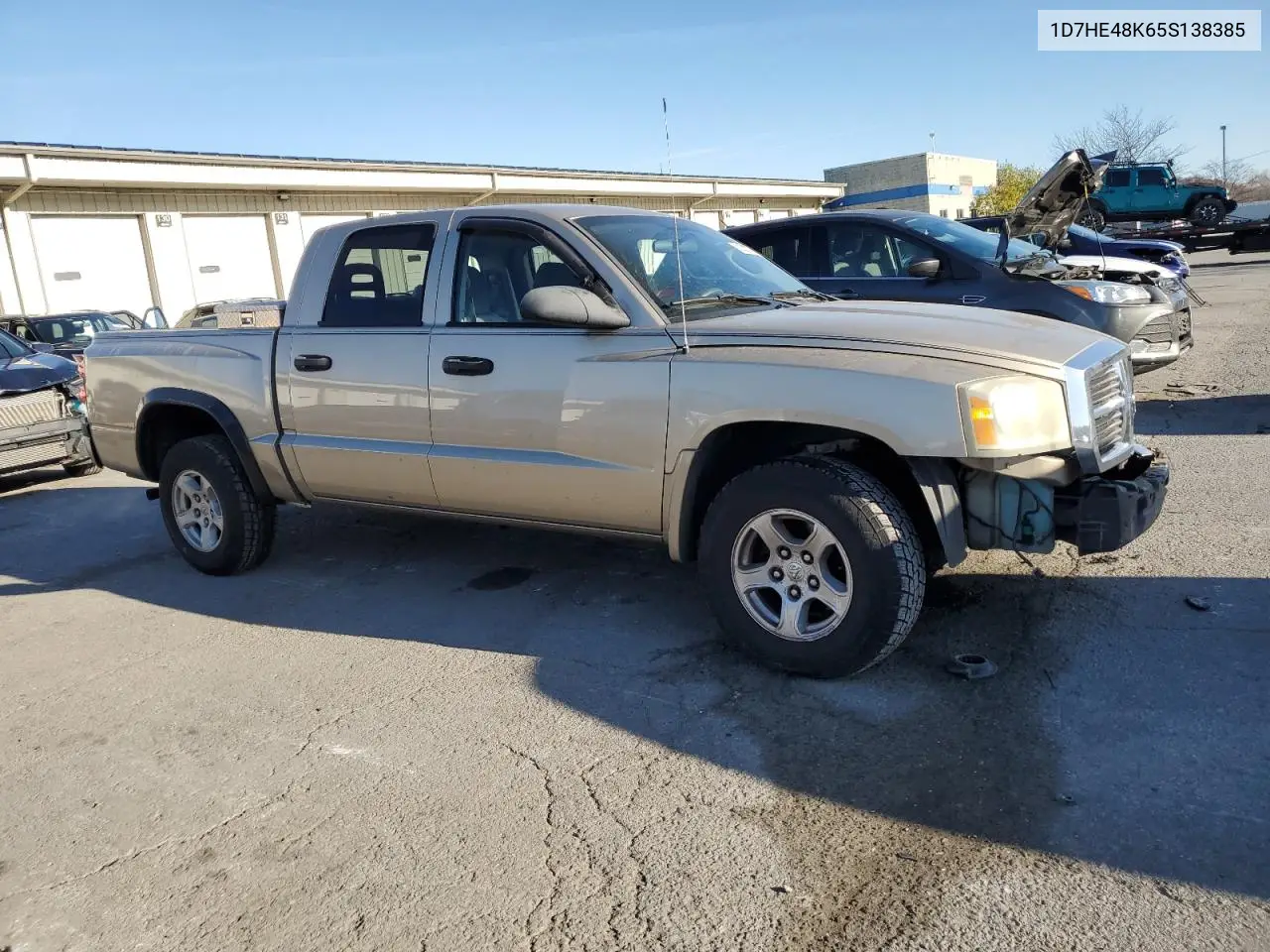 1D7HE48K65S138385 2005 Dodge Dakota Quad Slt