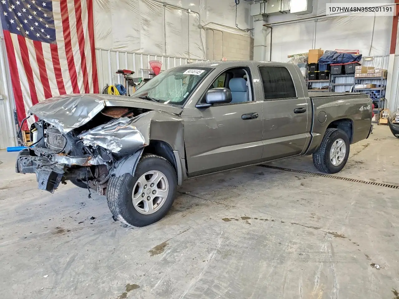 1D7HW48N35S201191 2005 Dodge Dakota Quad Slt
