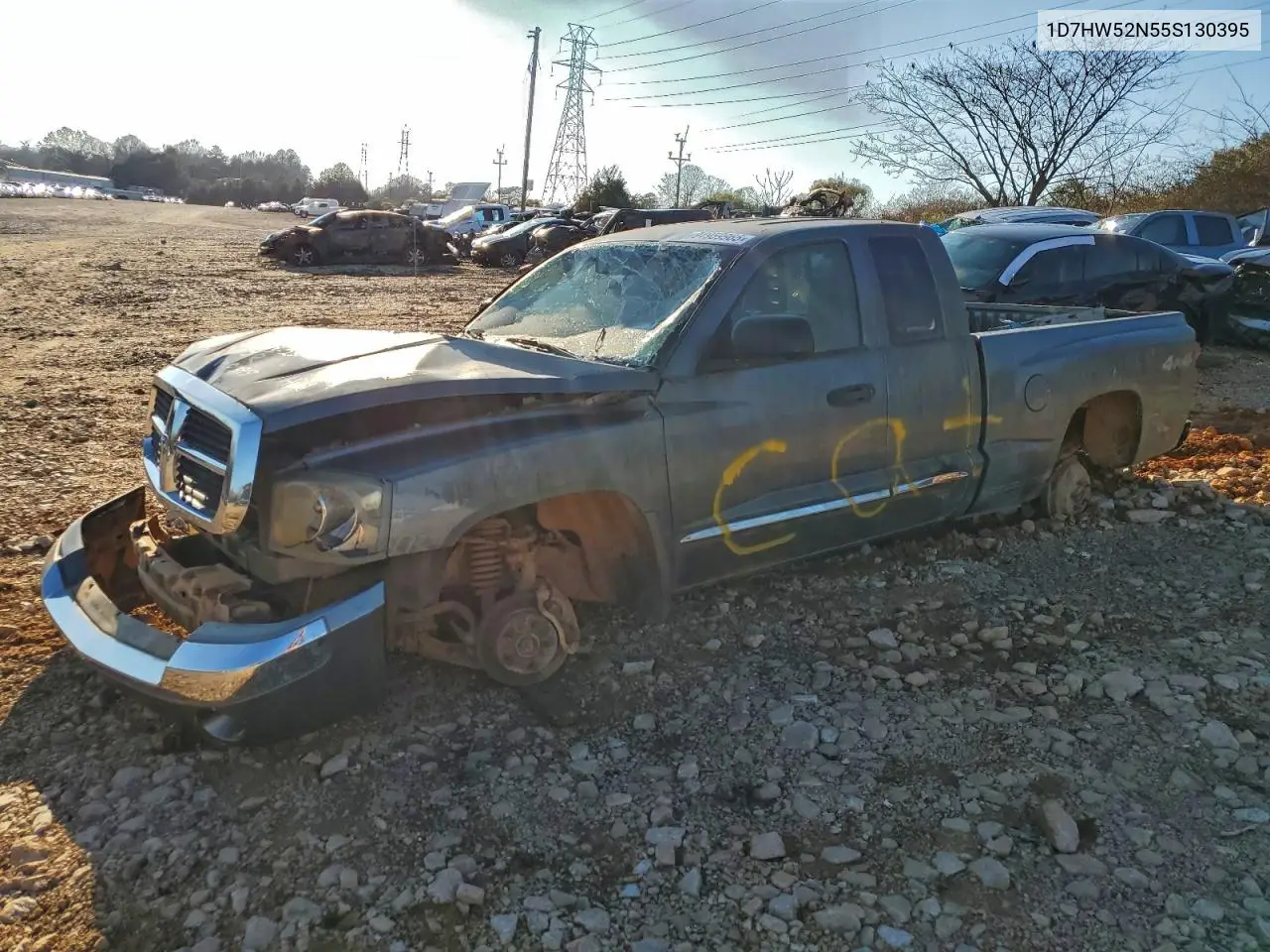 1D7HW52N55S130395 2005 Dodge Dakota Laramie