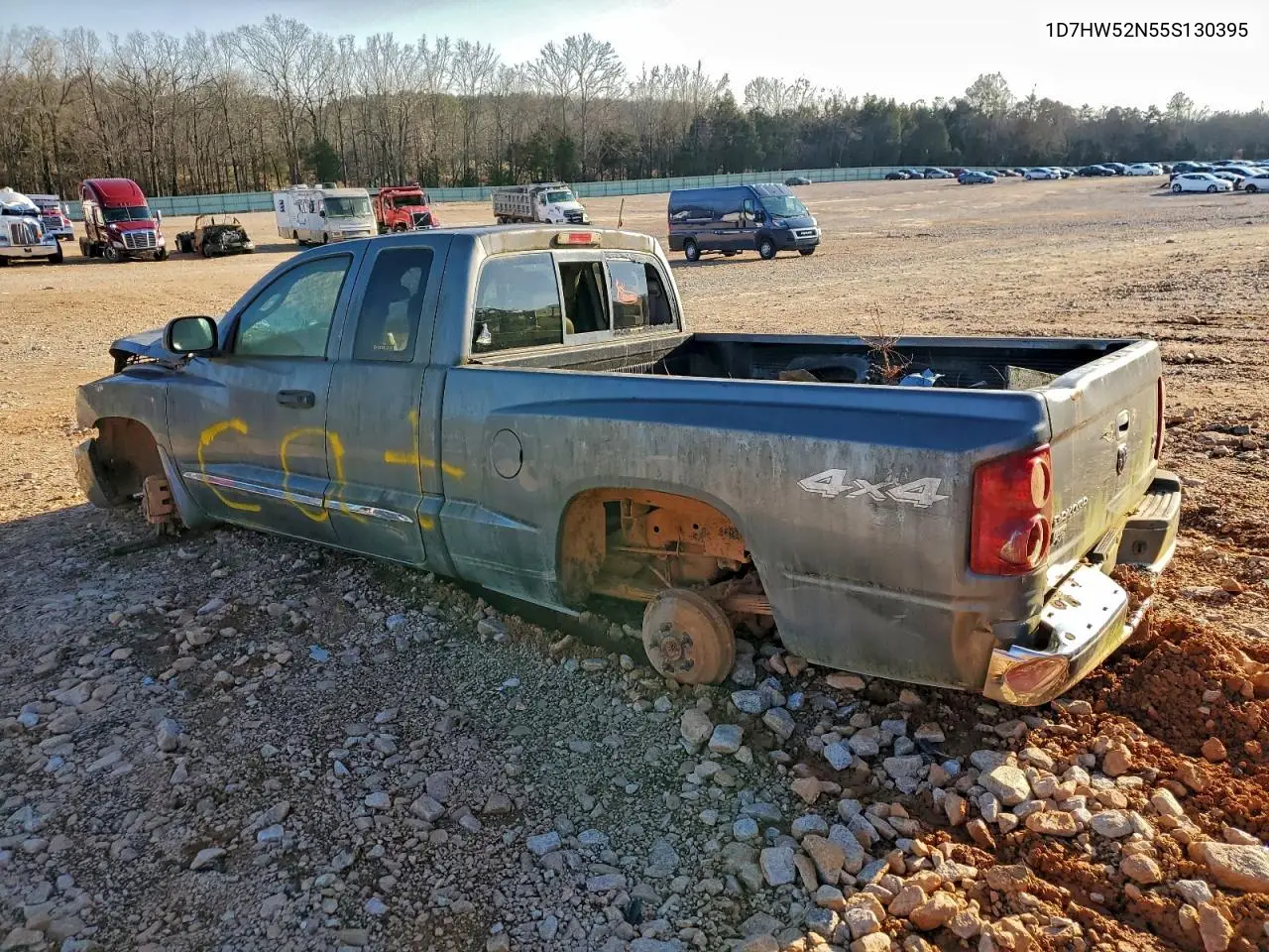 1D7HW52N55S130395 2005 Dodge Dakota Laramie