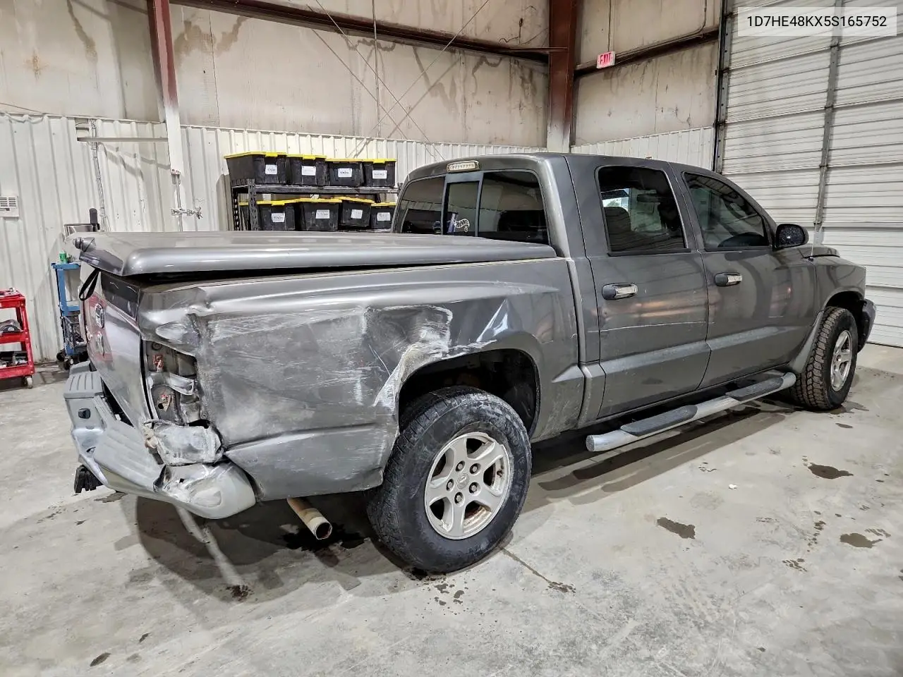 1D7HE48KX5S165752 2005 Dodge Dakota Quad Slt