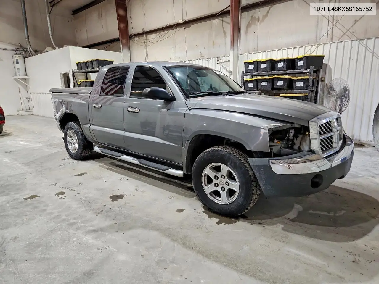 1D7HE48KX5S165752 2005 Dodge Dakota Quad Slt