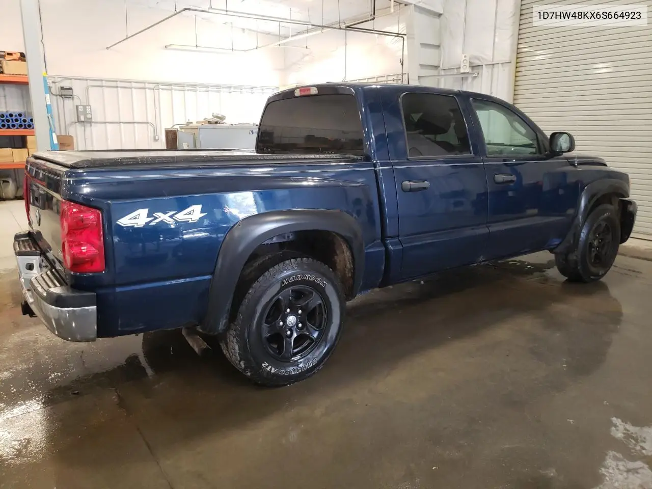 2006 Dodge Dakota Quad Slt VIN: 1D7HW48KX6S664923 Lot: 48756195