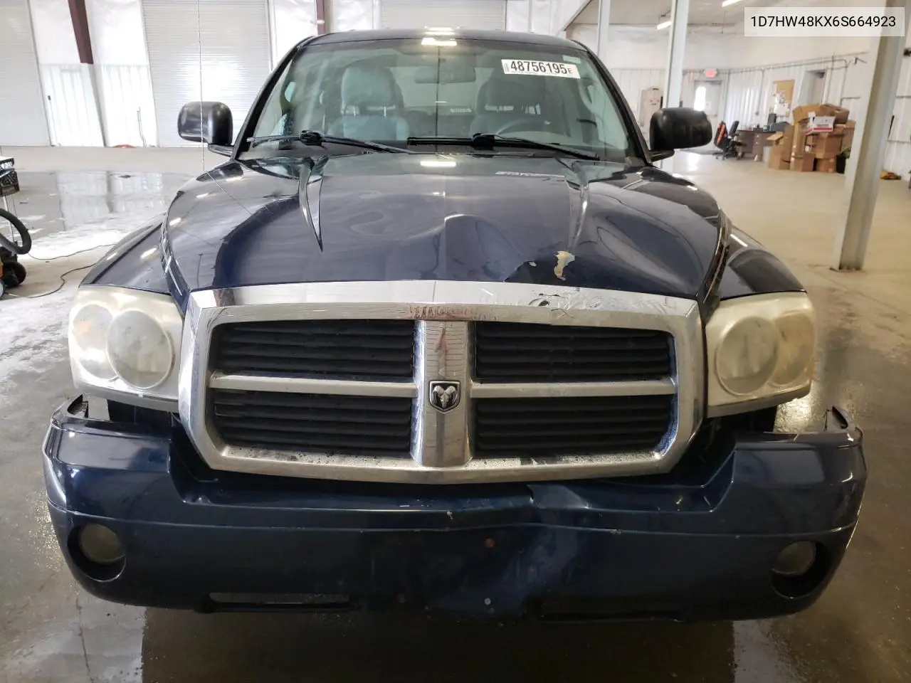 2006 Dodge Dakota Quad Slt VIN: 1D7HW48KX6S664923 Lot: 48756195
