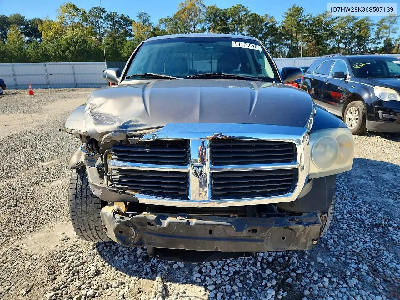 1D7HW28K36S507139 2006 Dodge Dakota Quad