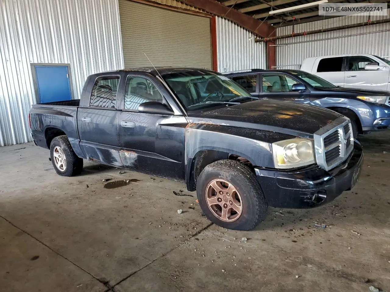 1D7HE48NX6S502741 2006 Dodge Dakota Quad Slt