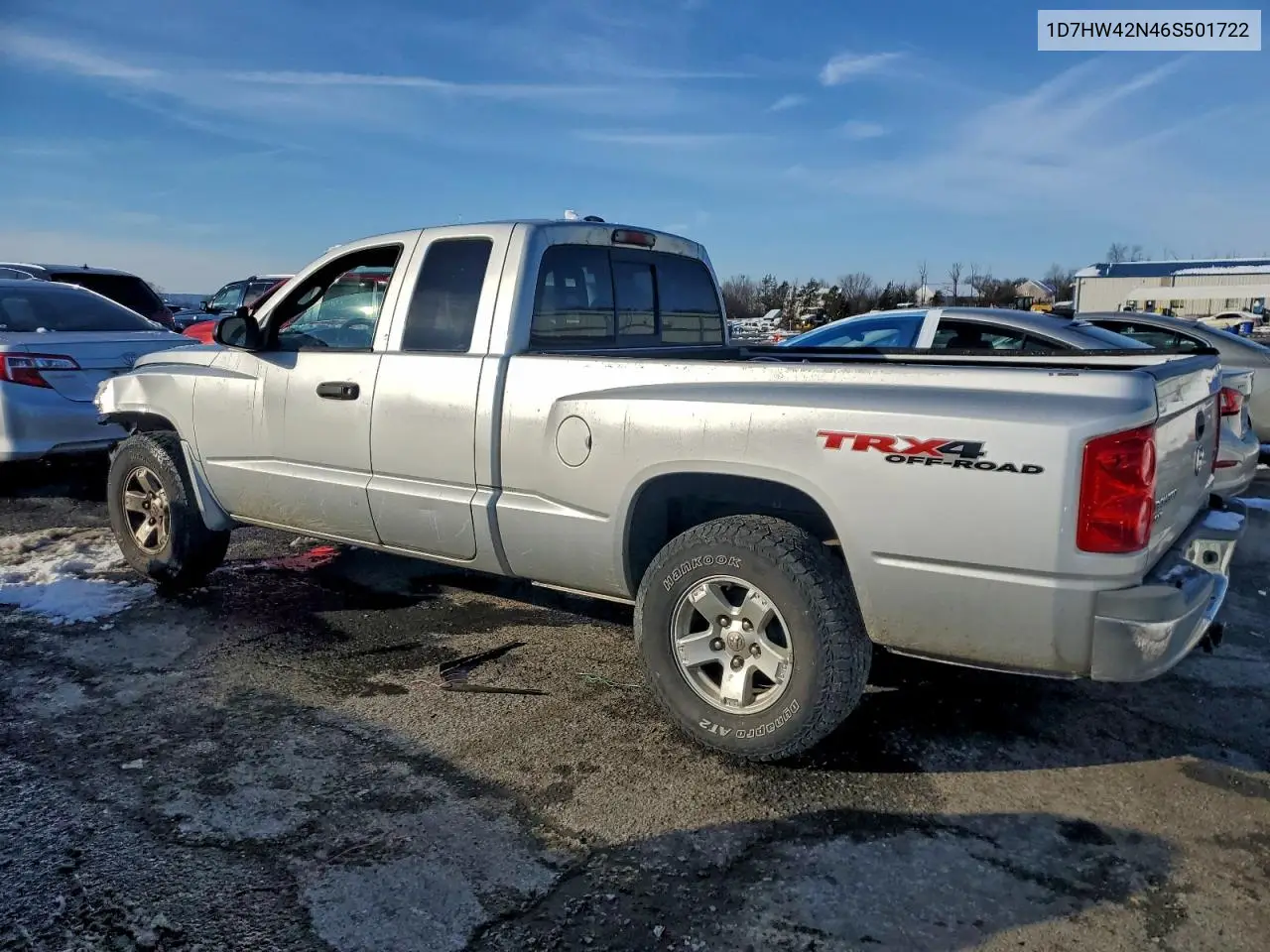 1D7HW42N46S501722 2006 Dodge Dakota Slt