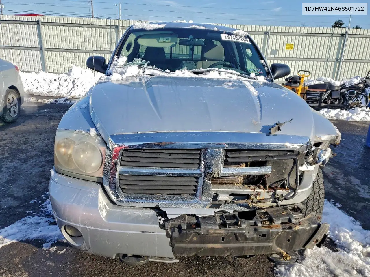 1D7HW42N46S501722 2006 Dodge Dakota Slt
