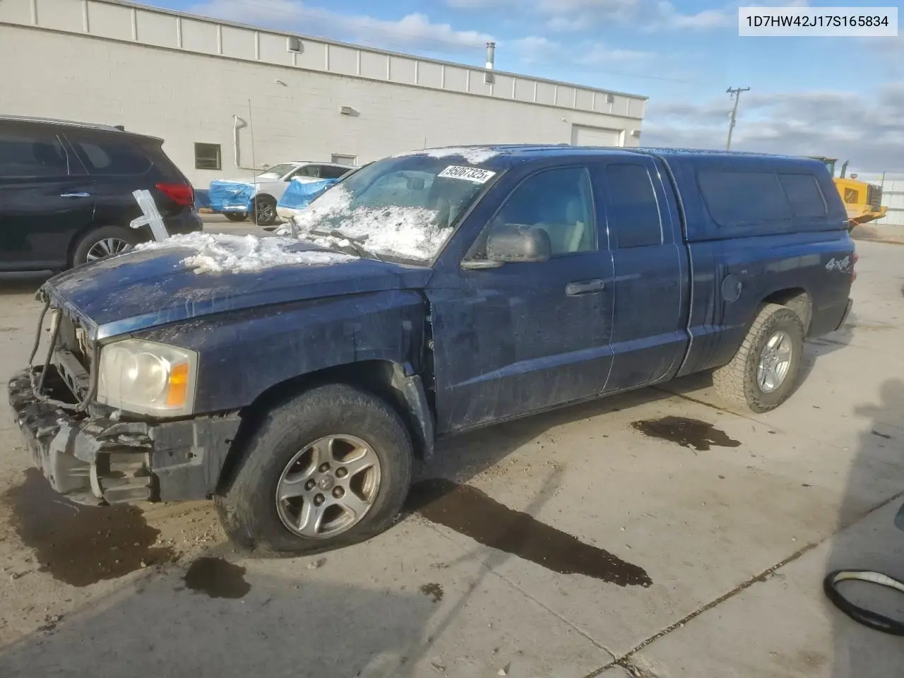 1D7HW42J17S165834 2007 Dodge Dakota Slt