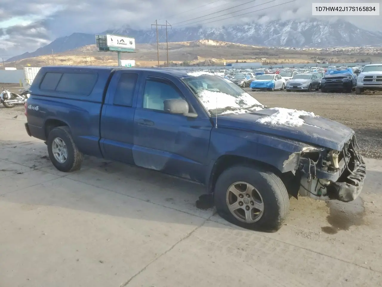 1D7HW42J17S165834 2007 Dodge Dakota Slt