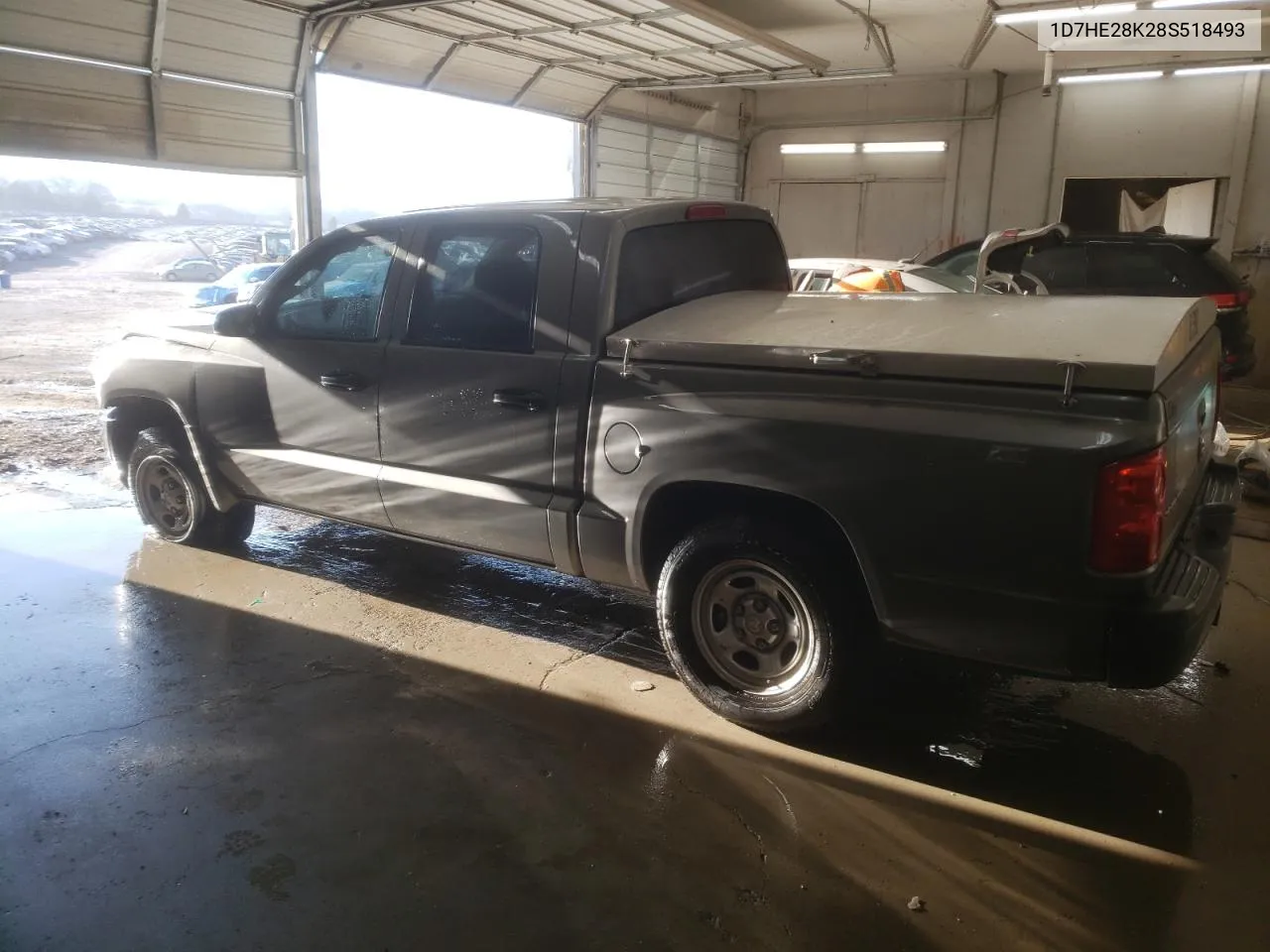 2008 Dodge Dakota Quad VIN: 1D7HE28K28S518493 Lot: 86274444