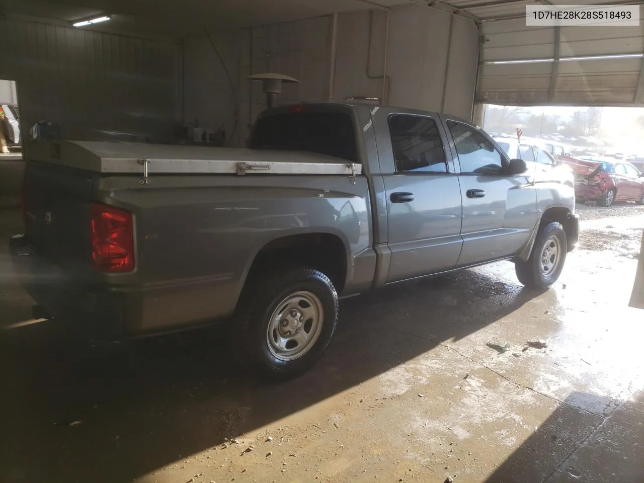 2008 Dodge Dakota Quad VIN: 1D7HE28K28S518493 Lot: 86274444