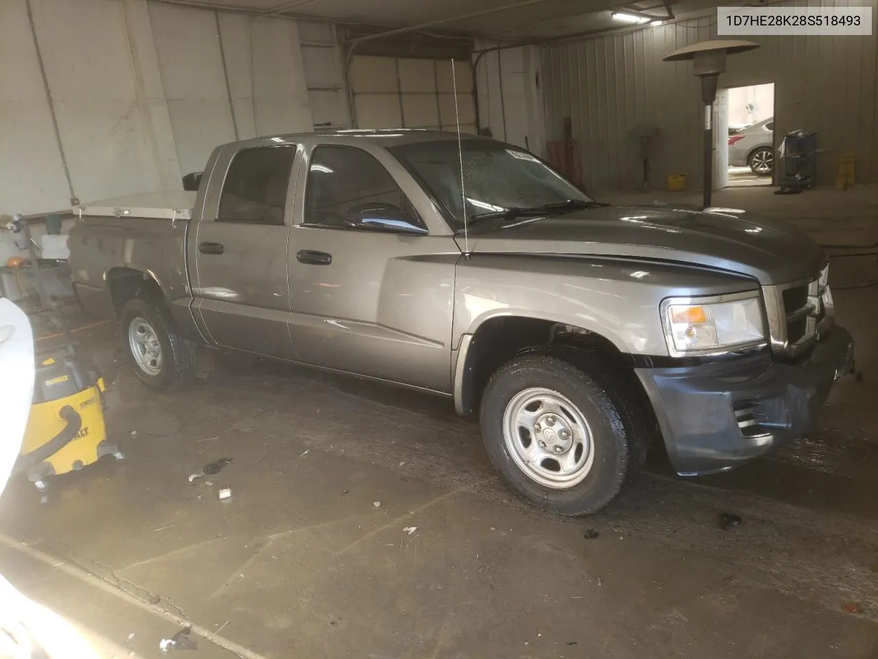 2008 Dodge Dakota Quad VIN: 1D7HE28K28S518493 Lot: 86274444