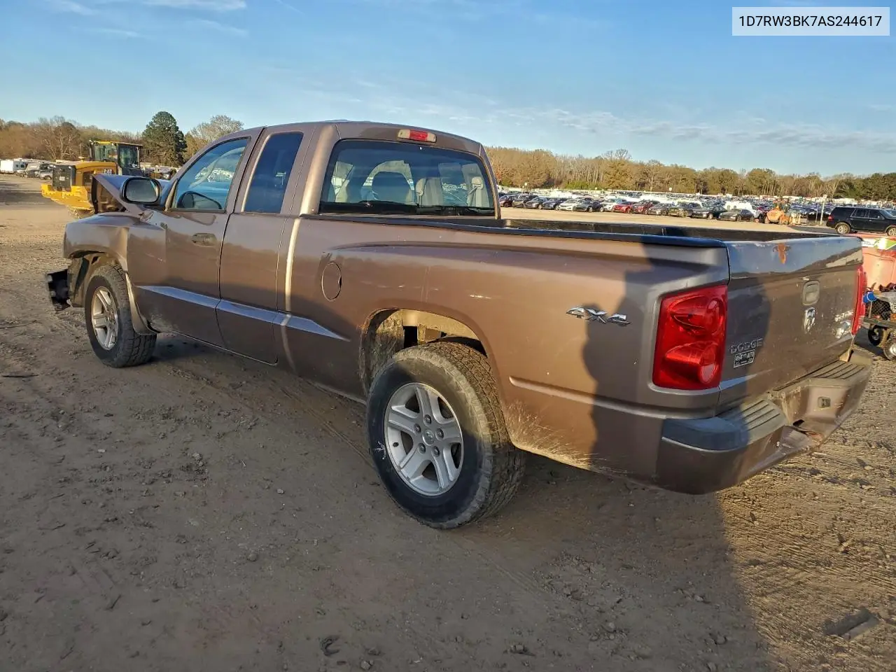 1D7RW3BK7AS244617 2010 Dodge Dakota Sxt