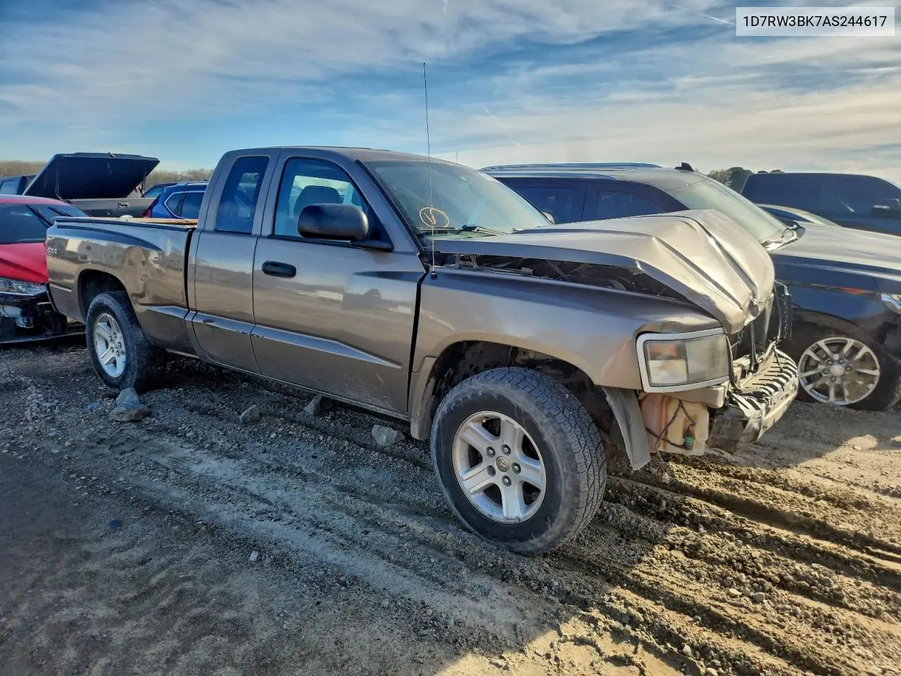 1D7RW3BK7AS244617 2010 Dodge Dakota Sxt