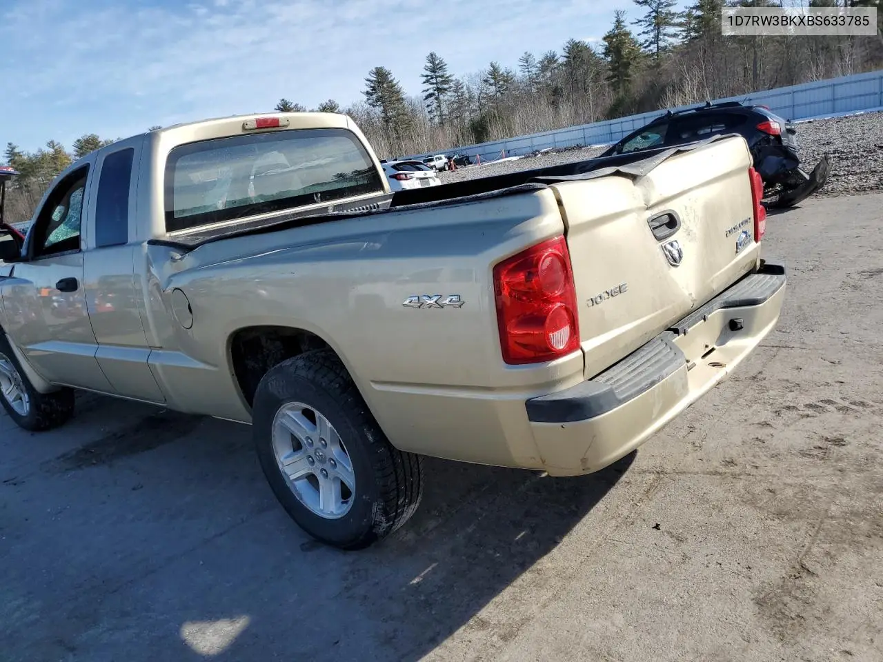 2011 Dodge Dakota Slt VIN: 1D7RW3BKXBS633785 Lot: 47736435