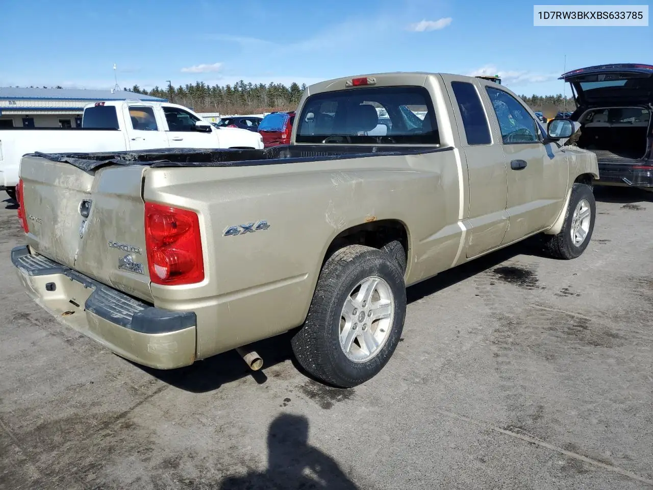 2011 Dodge Dakota Slt VIN: 1D7RW3BKXBS633785 Lot: 47736435