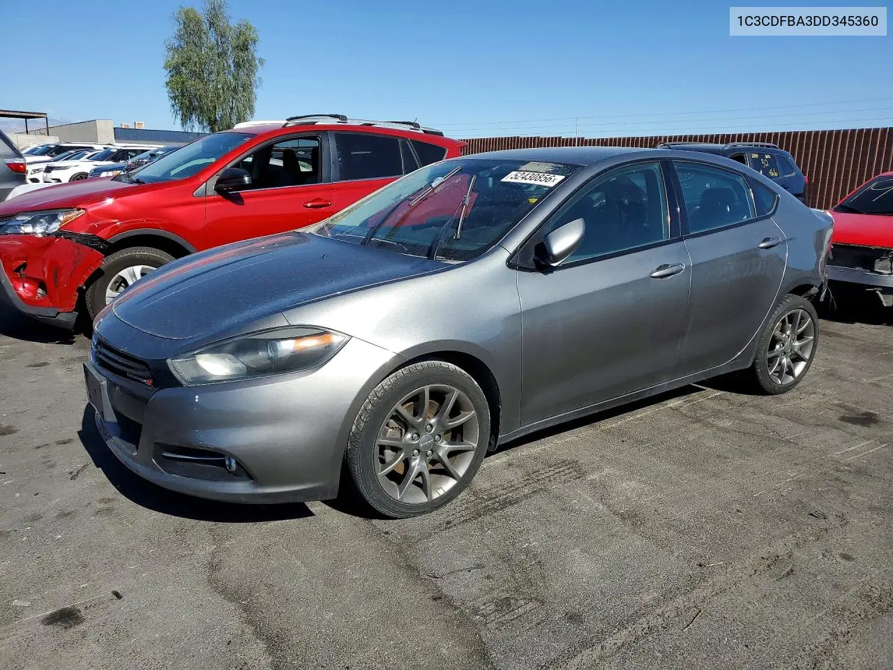 1C3CDFBA3DD345360 2013 Dodge Dart