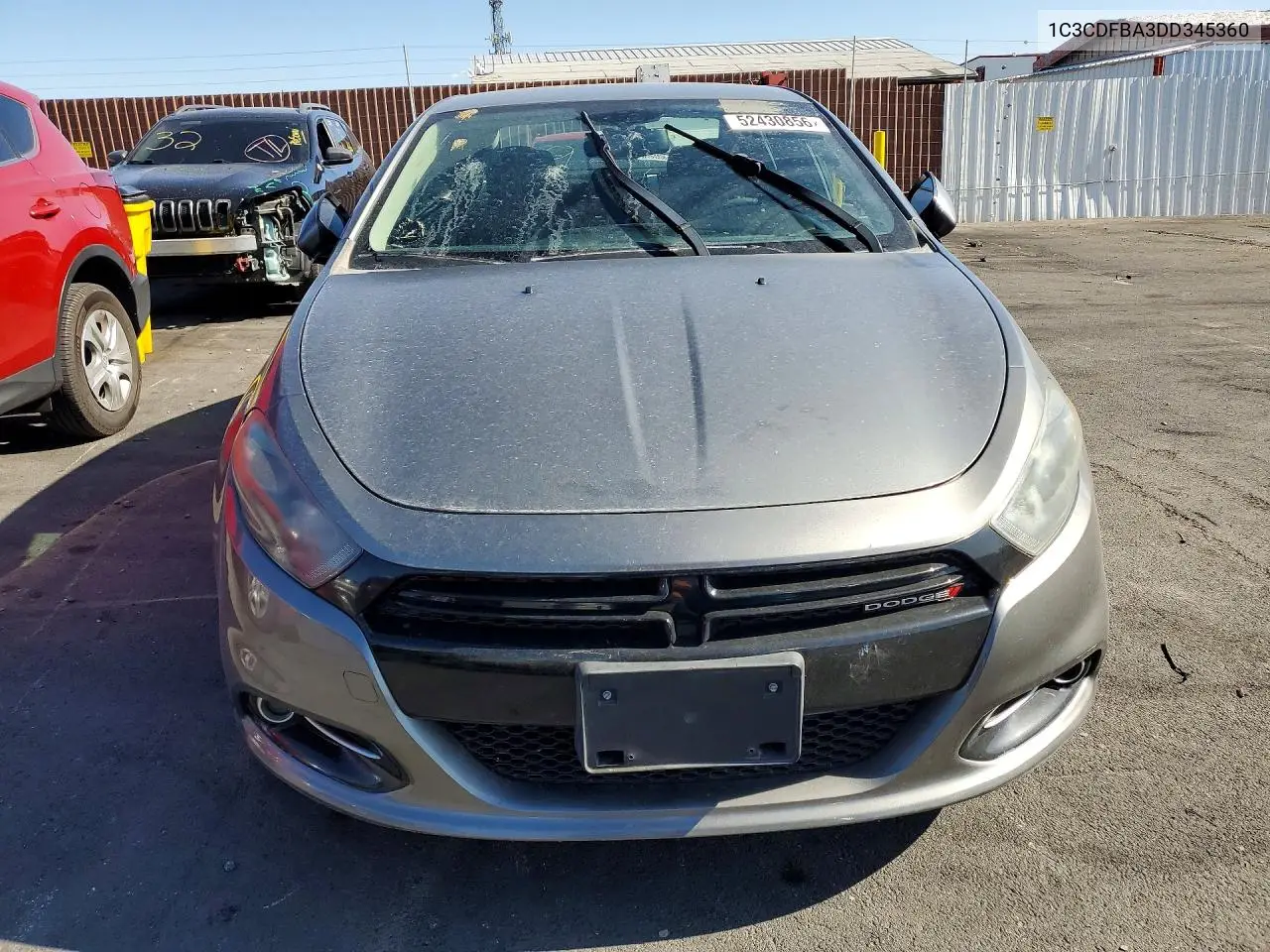 1C3CDFBA3DD345360 2013 Dodge Dart