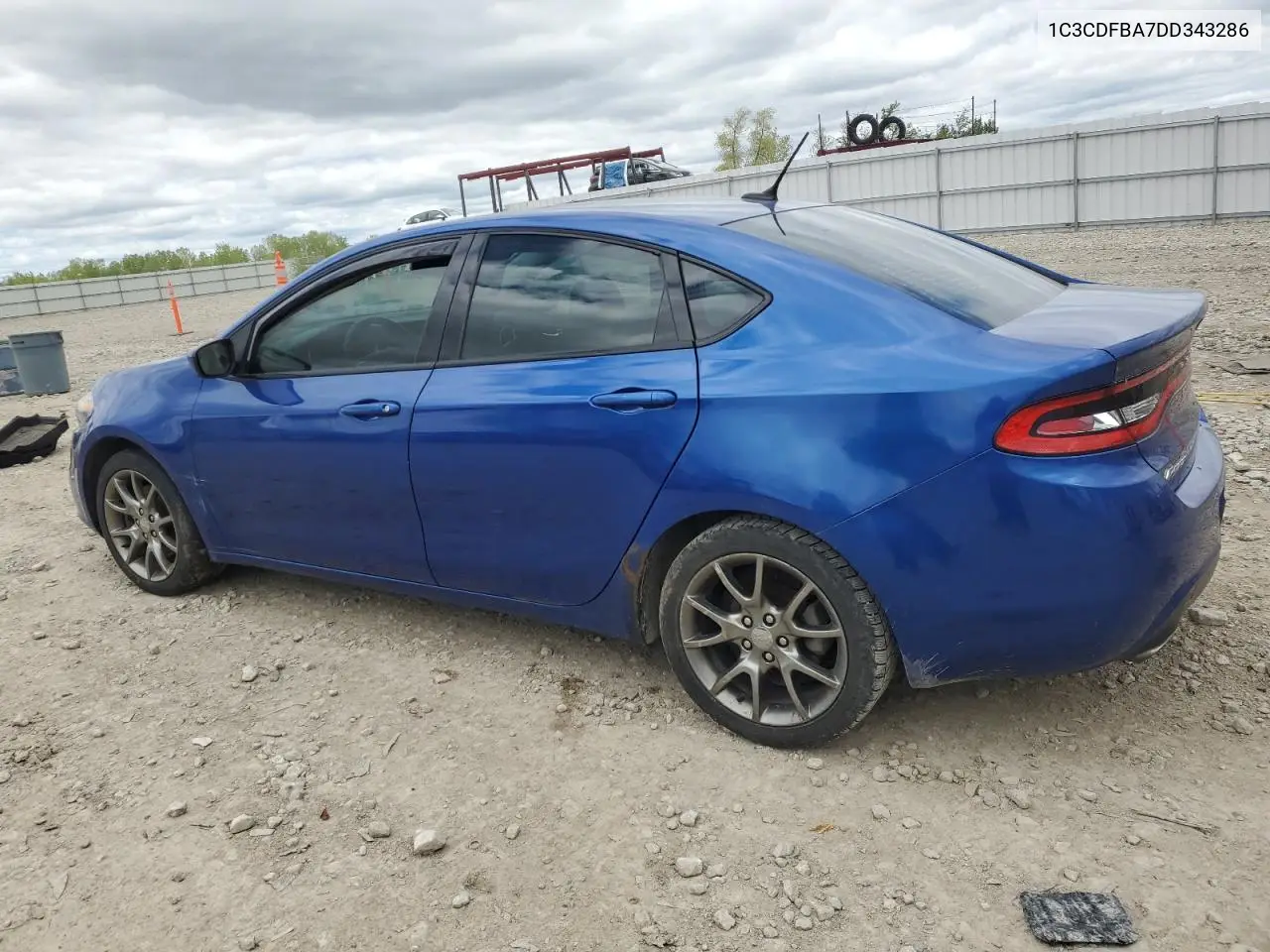 2013 Dodge Dart Sxt VIN: 1C3CDFBA7DD343286 Lot: 57573145