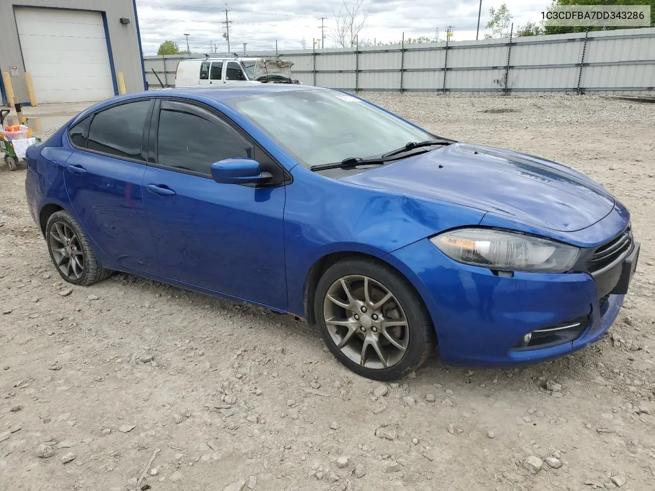 2013 Dodge Dart Sxt VIN: 1C3CDFBA7DD343286 Lot: 57573145