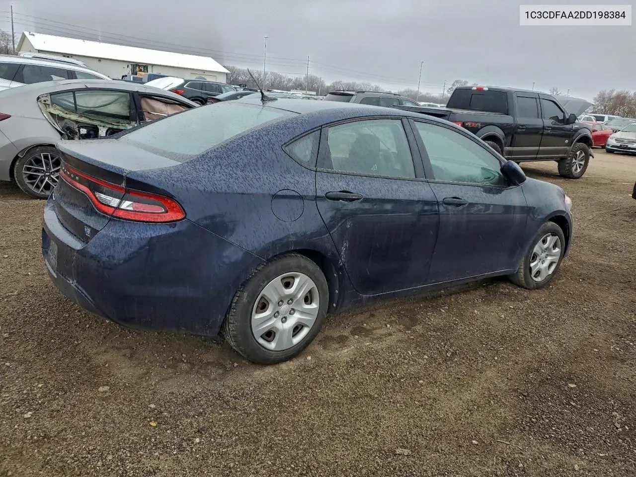 1C3CDFAA2DD198384 2013 Dodge Dart Se