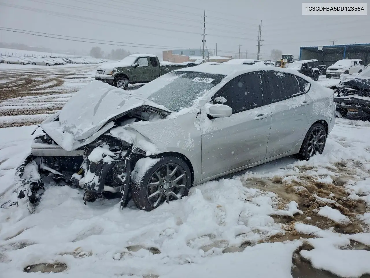 1C3CDFBA5DD123564 2013 Dodge Dart Sxt