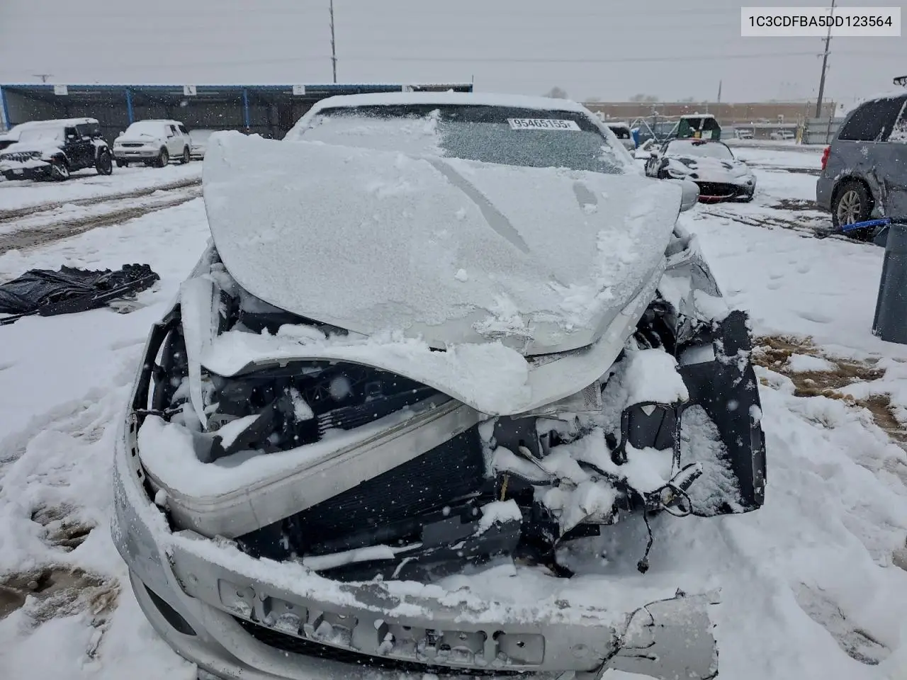 1C3CDFBA5DD123564 2013 Dodge Dart Sxt