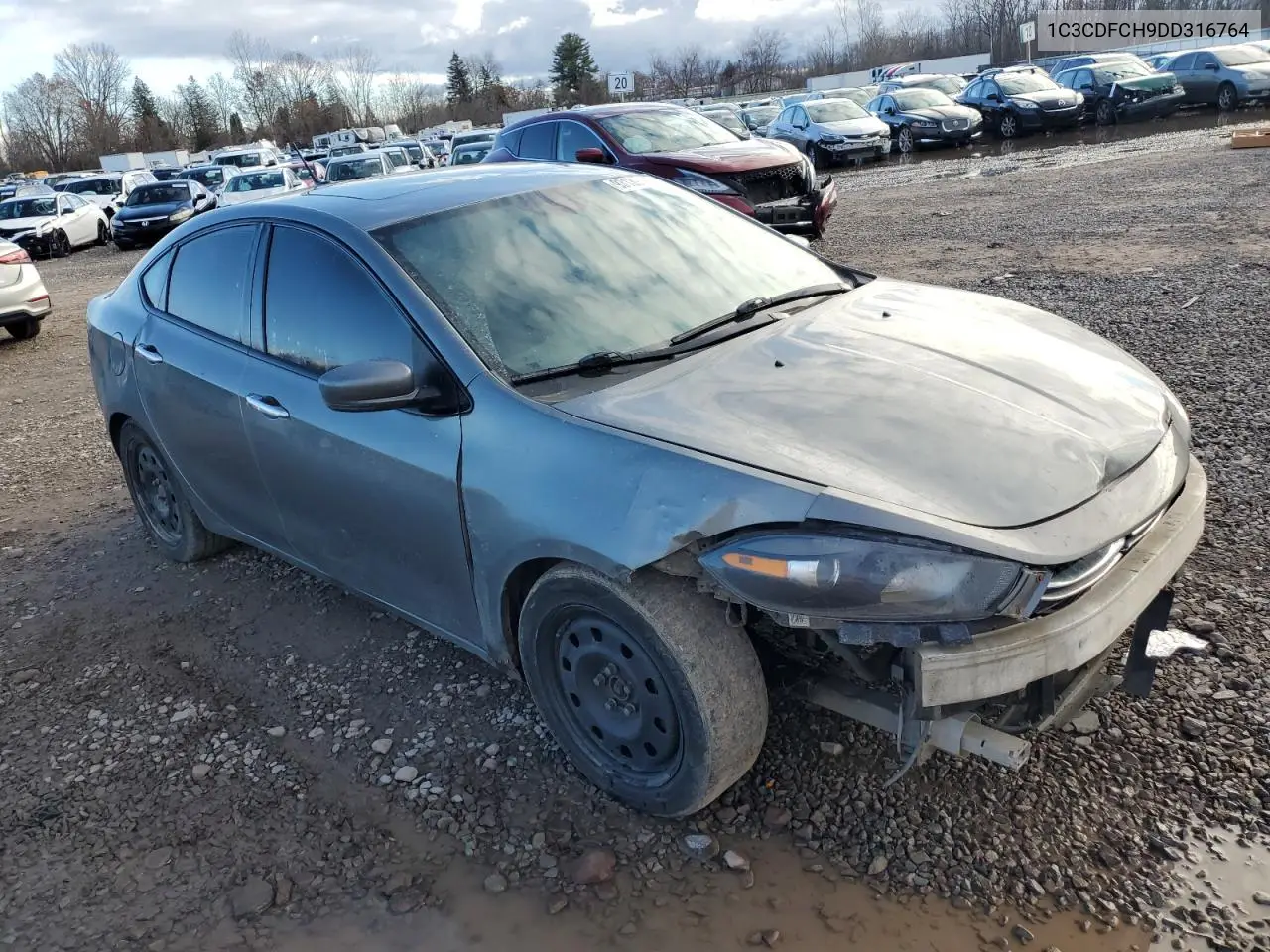 1C3CDFCH9DD316764 2013 Dodge Dart Limited